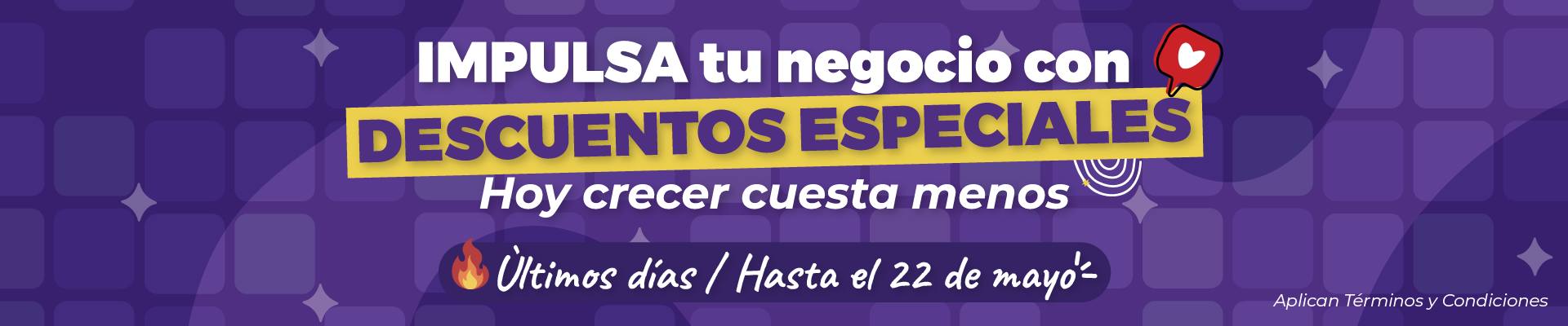 ¡Aprovecha nuestros descuentos!