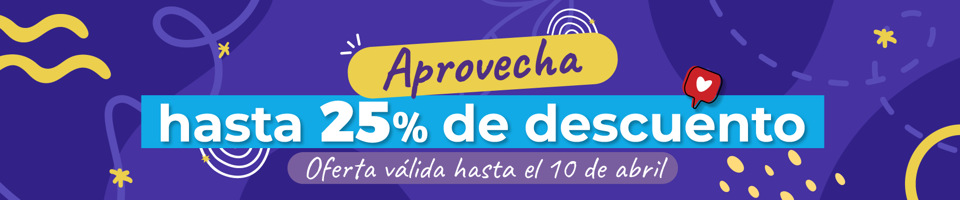 ¡Aprovecha nuestros descuentos!