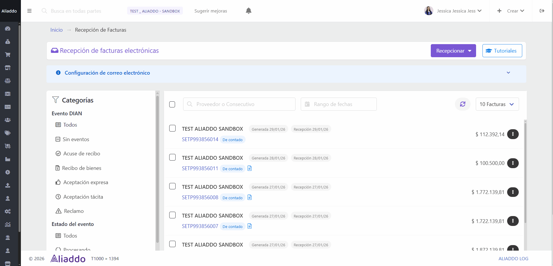 Ajuste al peso al pagar