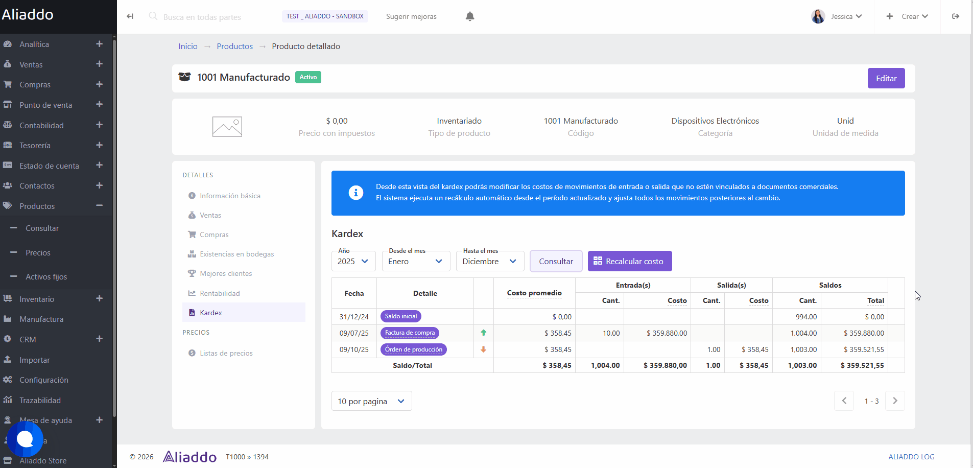 Ajuste al peso al pagar