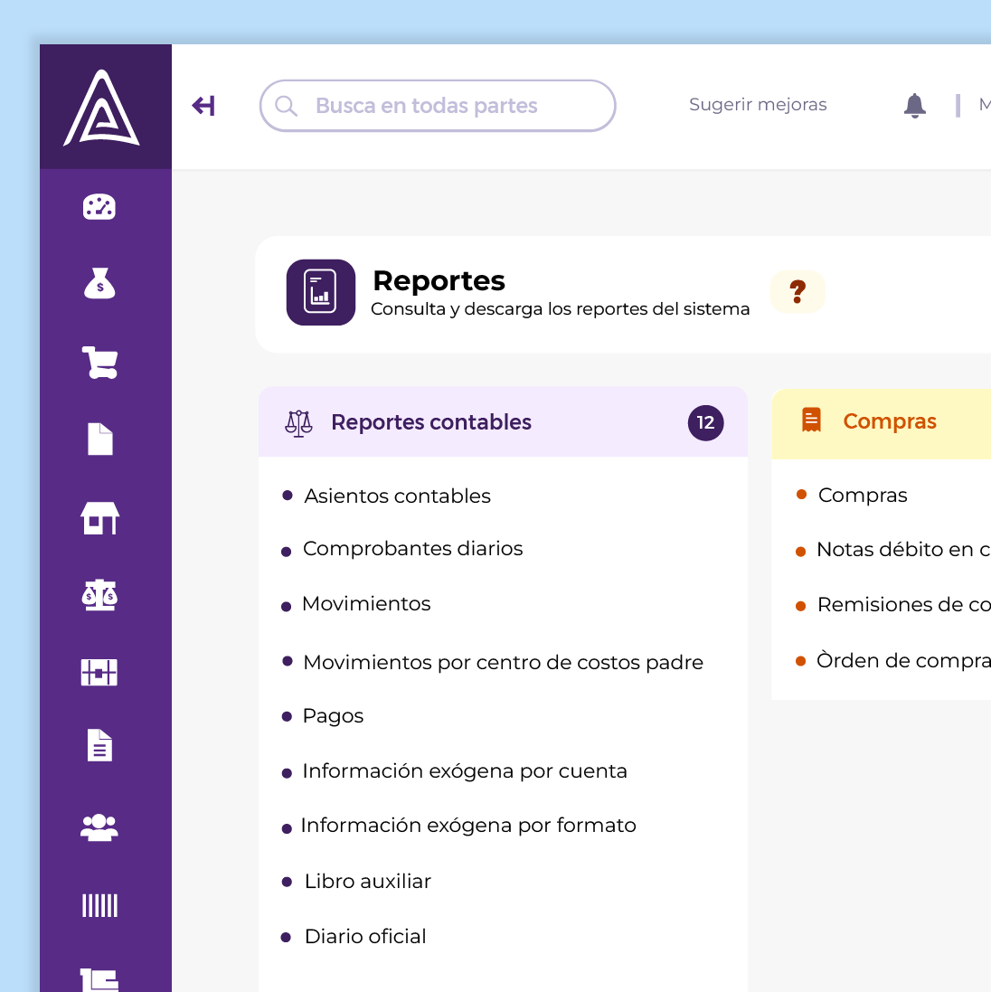 Reportes de tu empresa